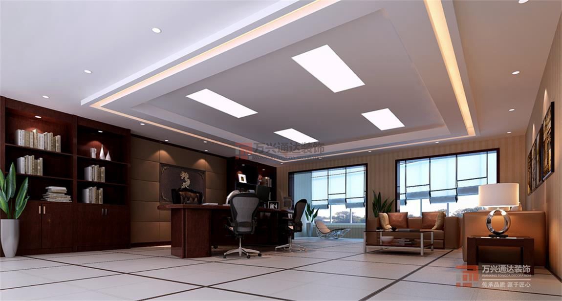 北京萬(wàn)興通達(dá)辦公裝修項(xiàng)目-香港寶嘉國(guó)際發(fā)展有限公司裝修效果圖