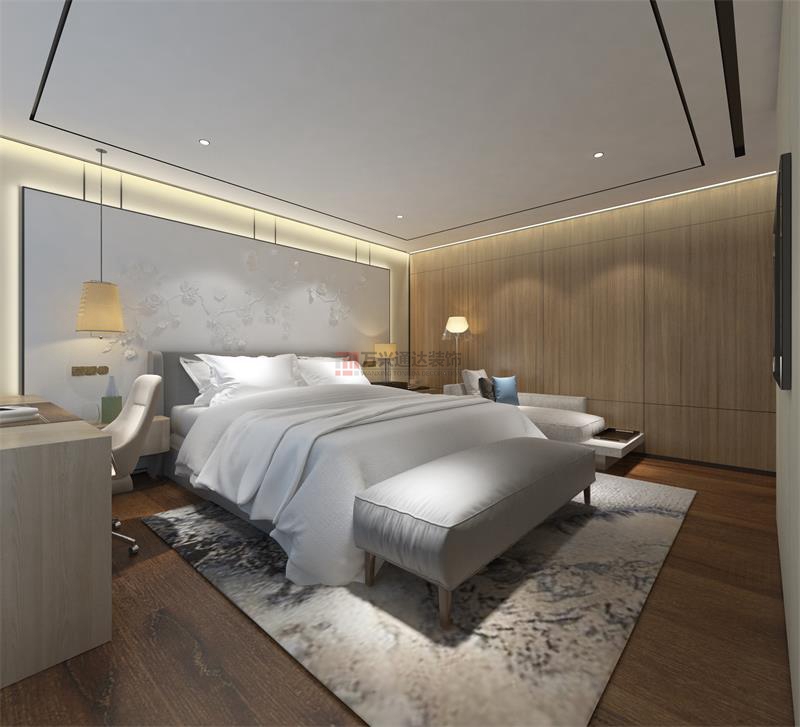 北京萬(wàn)興通達(dá)辦公裝修項(xiàng)目-東四富潤(rùn)酒店裝修案例效果圖