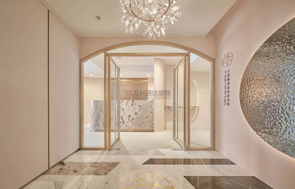 北京萬興通達辦公裝修項目-王君瑜醫(yī)美診所美容院裝修效果圖裝修效果圖