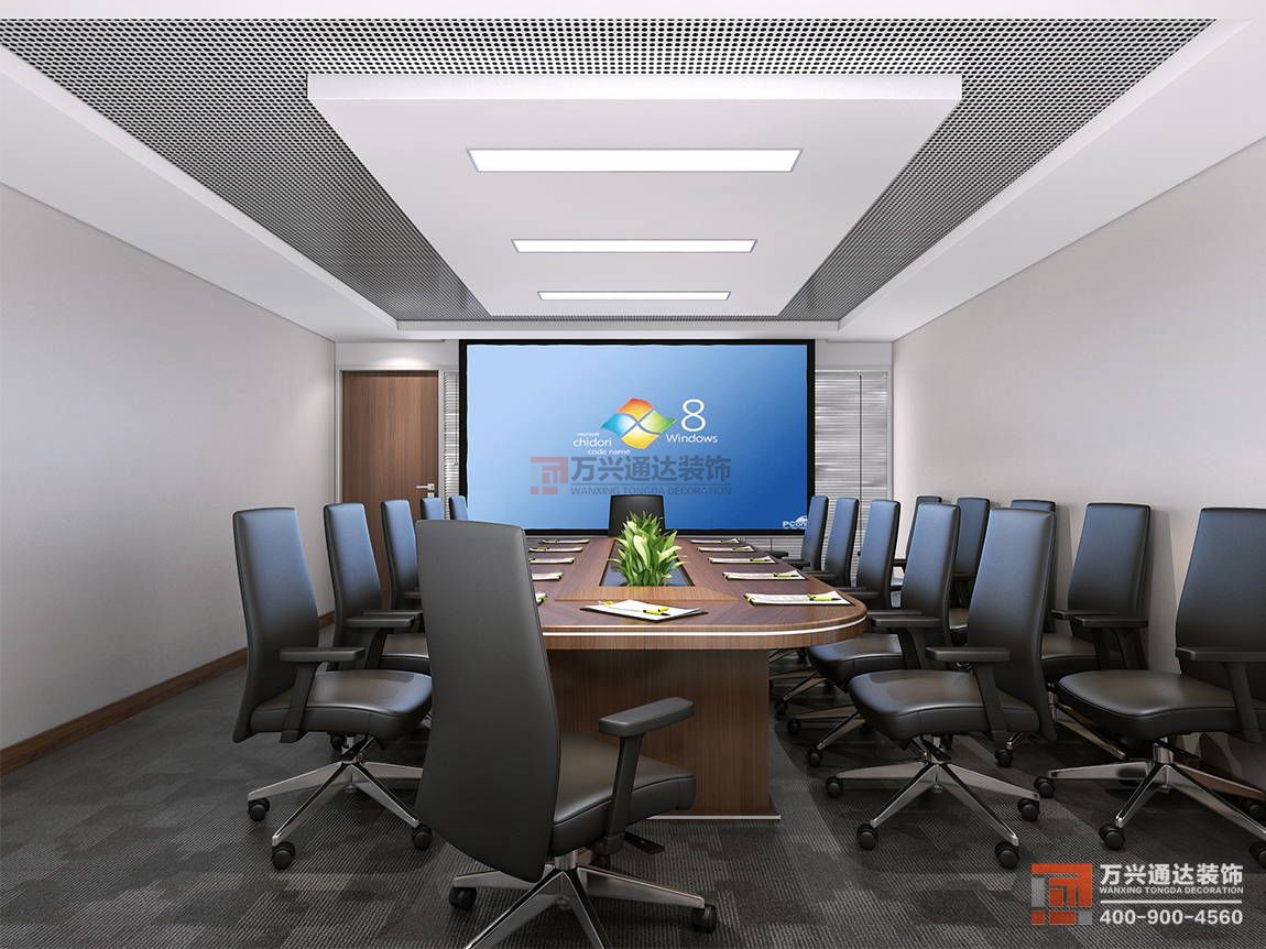 北京萬(wàn)興通達(dá)辦公裝修項(xiàng)目-吉大正元信息技術(shù)股份有限公司裝修效果圖
