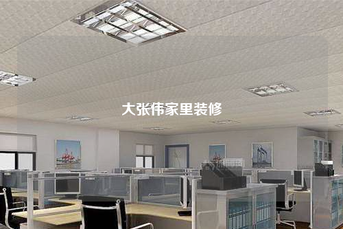 大張偉家里裝修