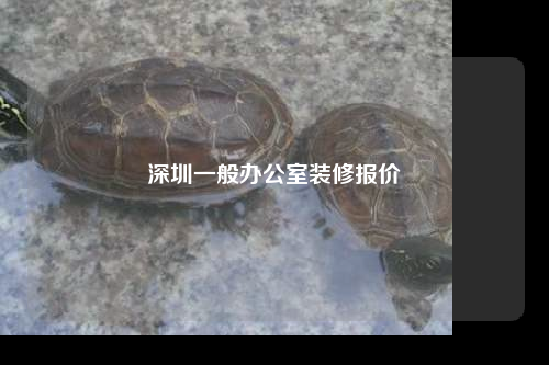 深圳一般辦公室裝修報價