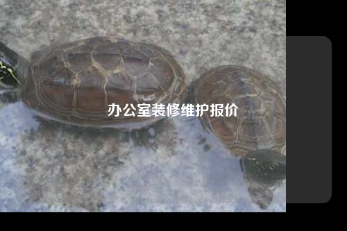 辦公室裝修維護報價