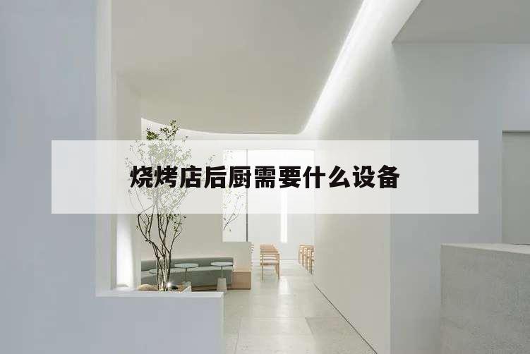 燒烤店后廚需要什么設(shè)備,燒烤店廚房需要什么設(shè)備