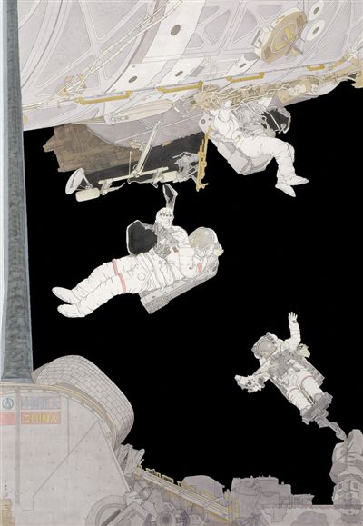 觀浩瀚星空繪逐夢(mèng)畫(huà)卷（全面小康畫(huà)卷）