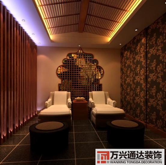 足浴裝修足浴店裝修設(shè)計(jì)圖_萬興辦公室裝修公司