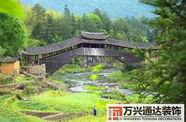 廊橋風水有名的廊橋