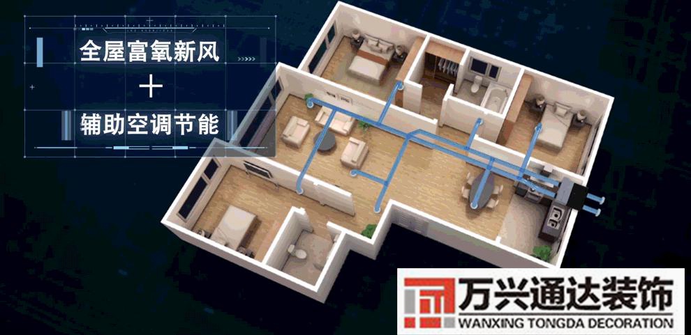 中央空調(diào)和新風系統(tǒng)的管道咋裝修新風系統(tǒng)管道如何裝修