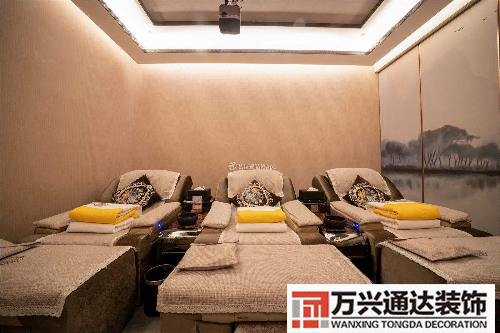 足浴店裝修圖足浴店裝修設(shè)計(jì)圖片