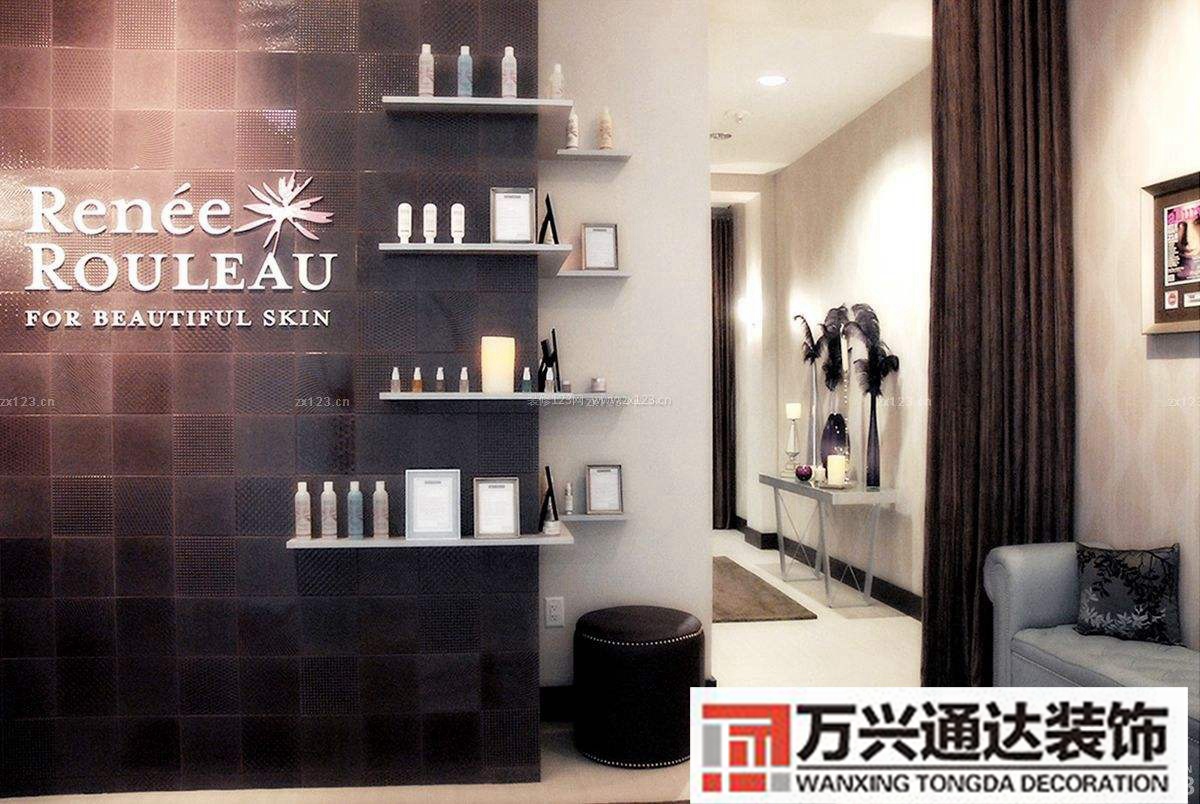 韓國(guó)化妝品店裝修效果圖韓國(guó)化妝品店鋪裝修效果圖