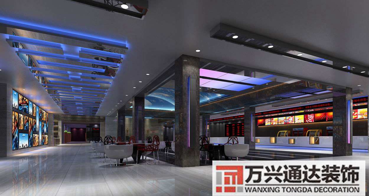 裝修電影院裝修電影院搭設(shè)移動(dòng)架滿堂架效果圖
