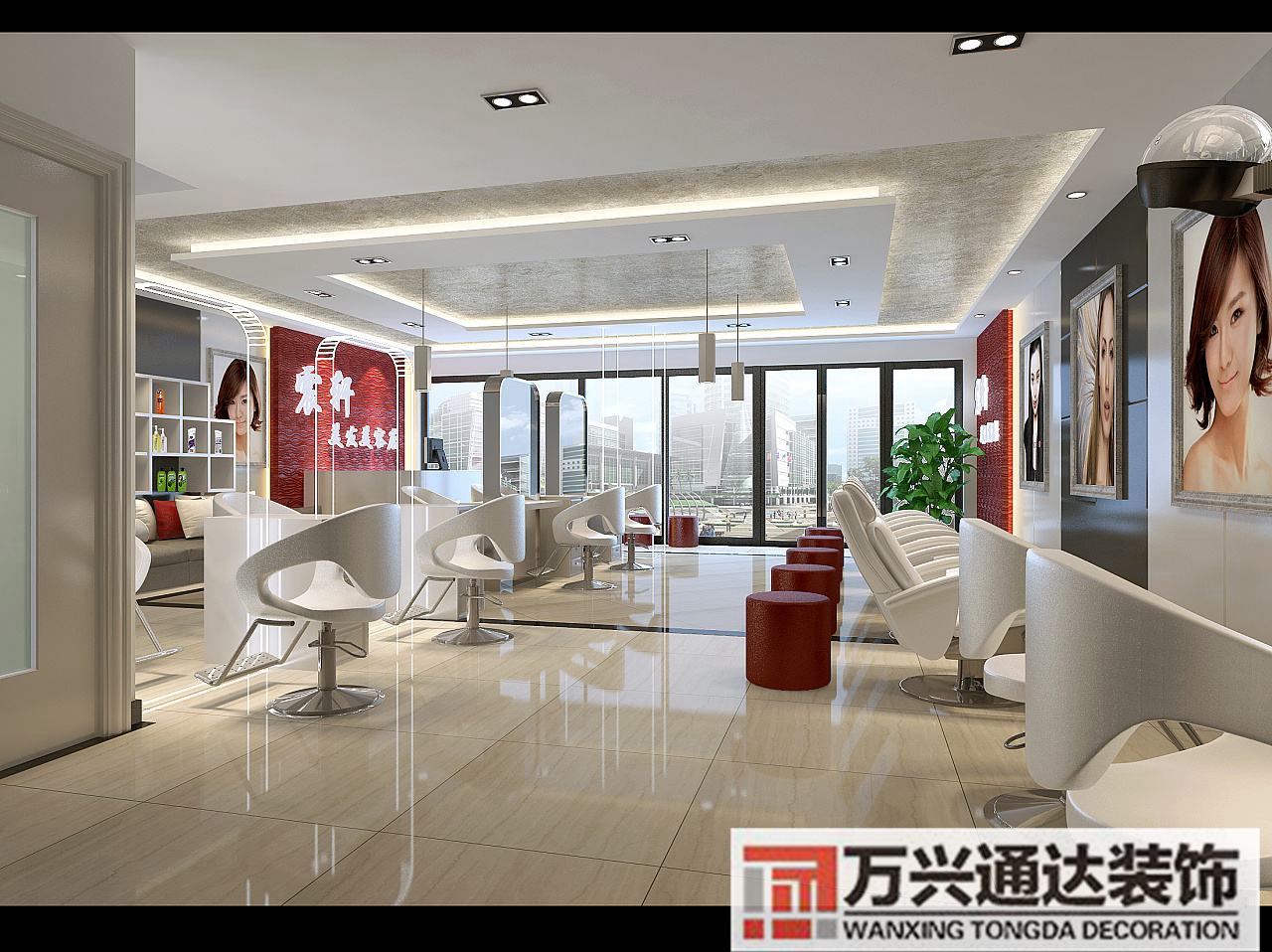 美容美發(fā)店裝修圖美容美發(fā)店裝修風(fēng)格圖片