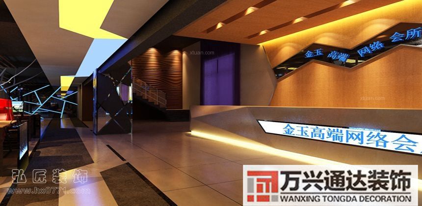 網(wǎng)咖裝修案例網(wǎng)吧裝修風(fēng)格案例