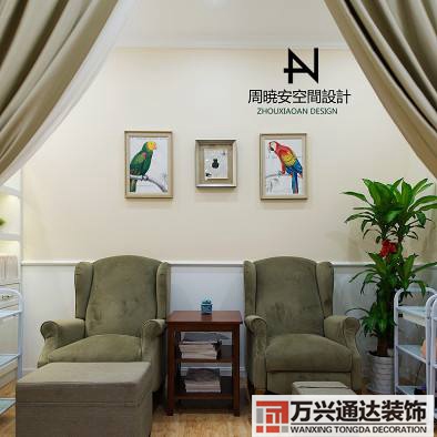 工業(yè)風美甲店裝修風格美甲裝修風格小型 店面