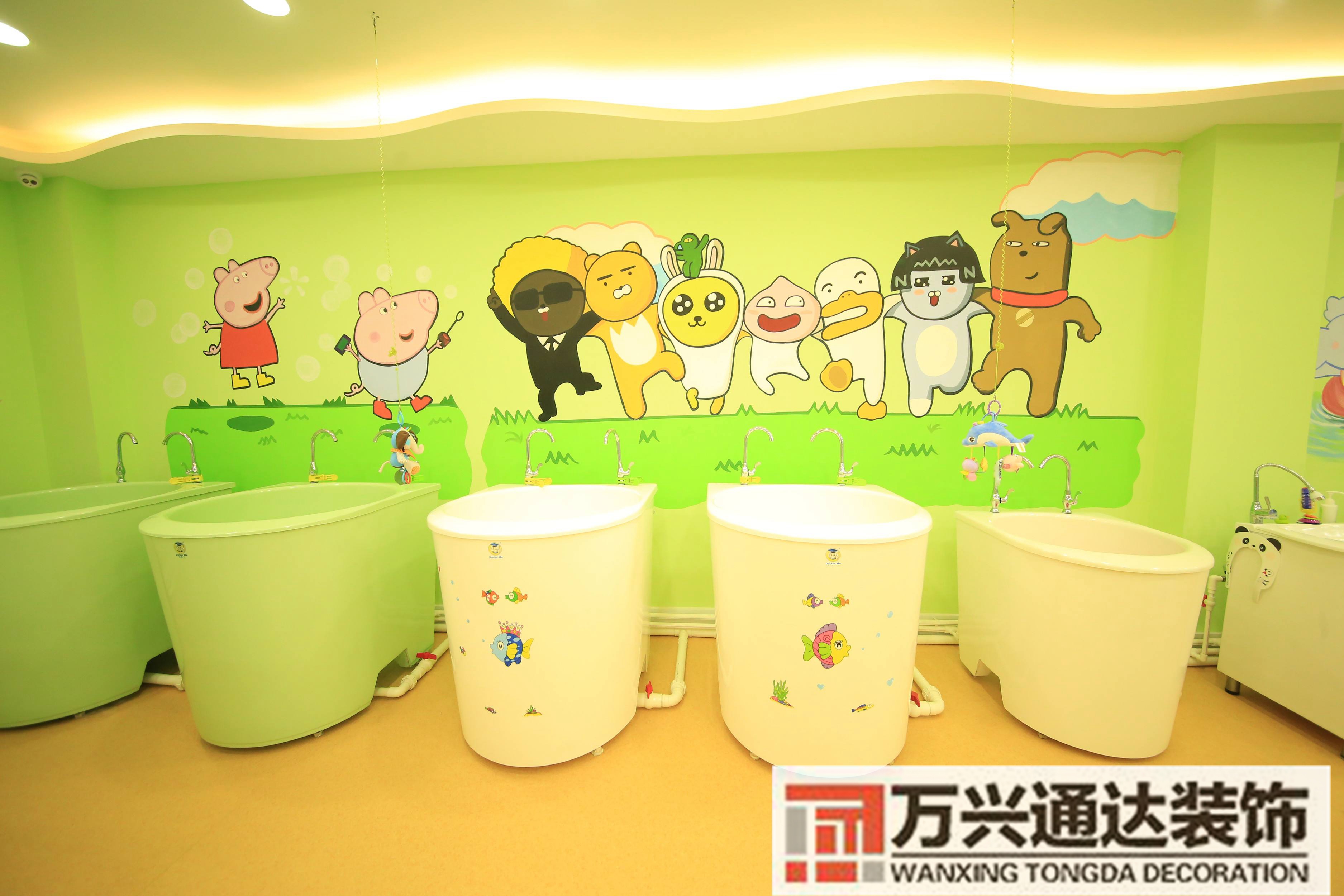 寶寶洗澡游泳館裝修圖嬰兒游泳館圖片 裝修風(fēng)格