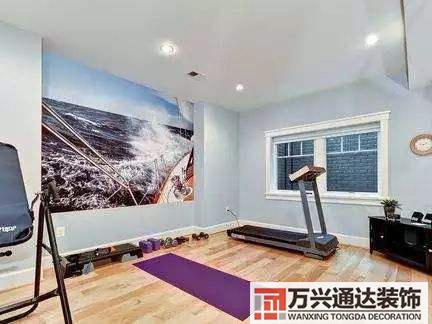 客廳健身區(qū)設(shè)計客廳 健身 一體 設(shè)計