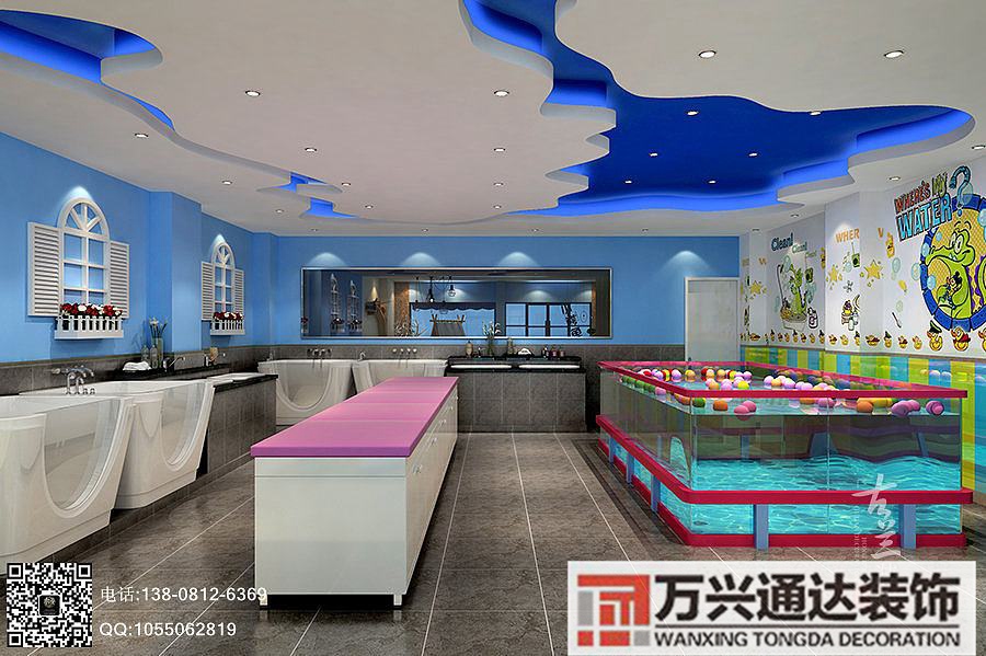 兒童游泳館裝修圖兒童游泳館裝修設(shè)計(jì)效果圖