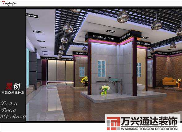 瓷磚專賣店裝修效果圖瓷磚店面最新設(shè)計效果圖大全