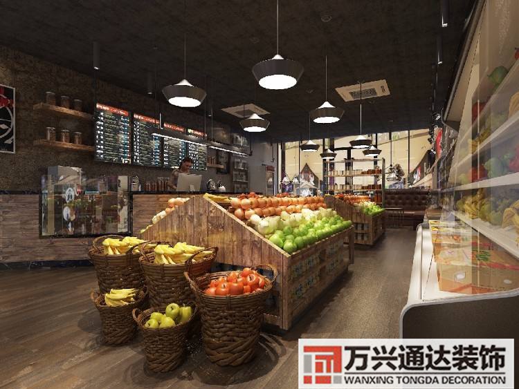 水果店裝修水果店裝修設(shè)計效果圖