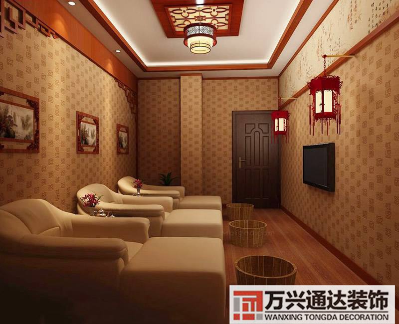 足療足浴裝修足浴會所設(shè)計裝修