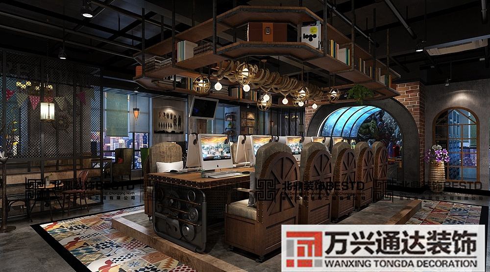 網(wǎng)咖的裝修網(wǎng)咖裝修裝飾