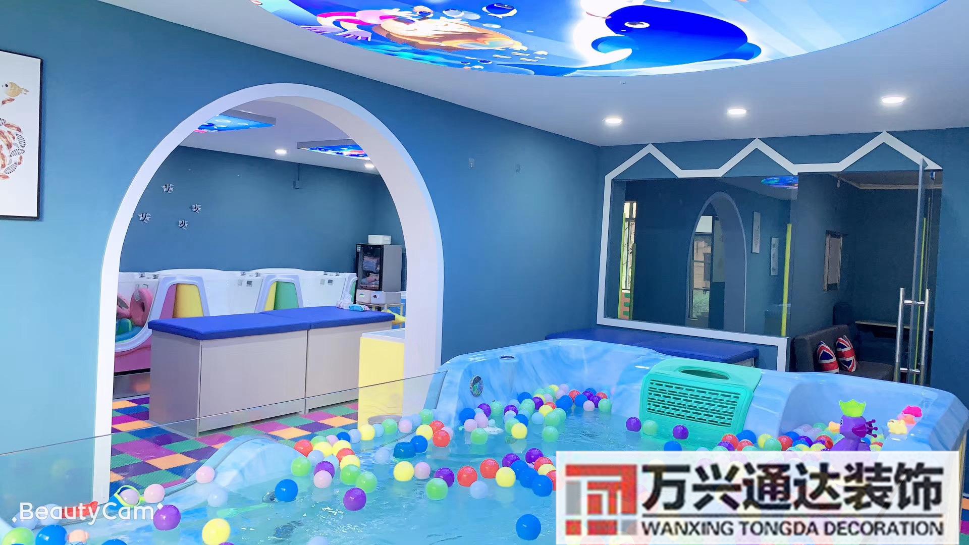 嬰童游泳館裝修效果圖兒童游泳館裝修設(shè)計效果圖