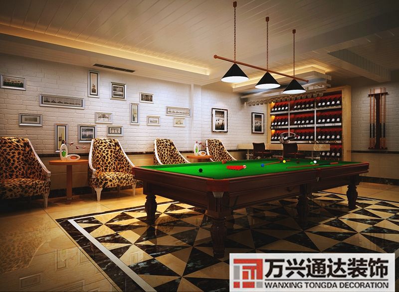臺球室吧臺裝修風(fēng)格大全臺球廳吧臺吊頂裝修效果圖