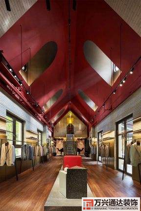 內(nèi)衣店吊頂裝修效果圖內(nèi)衣店簡單裝修風格圖片