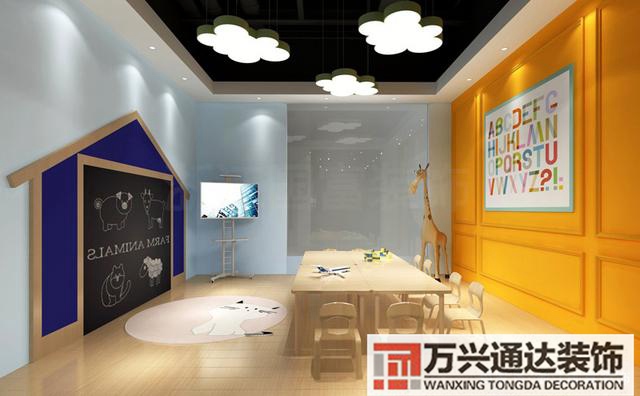 小培訓(xùn)機(jī)構(gòu)裝修布置圖小學(xué)培訓(xùn)機(jī)構(gòu)裝修效果圖片