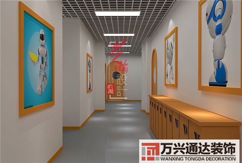 少兒培訓(xùn)機(jī)構(gòu)裝修效果圖少兒藝術(shù)培訓(xùn)機(jī)構(gòu)裝修效果圖